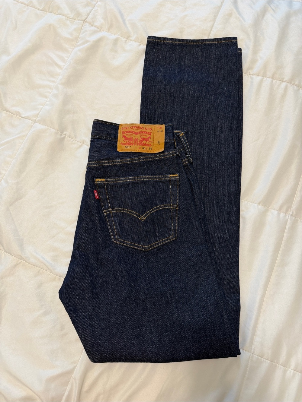 Levi's Men's Indigo Straight Leg Jeans